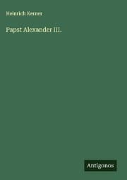 Cover von Papst Alexander III.