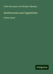 Cover von Briefwechsel und Tagebücher