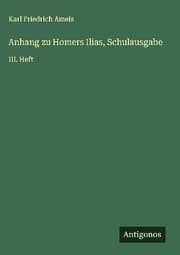 Cover von Anhang zu Homers Ilias, Schulausgabe