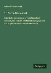 Cover von Dr. Anton Baumstark