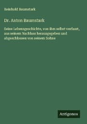 Cover von Dr. Anton Baumstark
