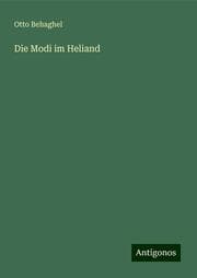 Cover von Die Modi im Heliand