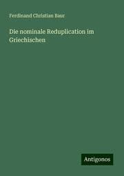 Cover von Die nominale Reduplication im Griechischen