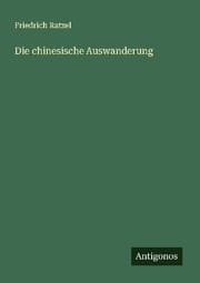 Cover von Die chinesische Auswanderung