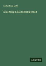 Cover von Einleitung in das Nibelungenlied