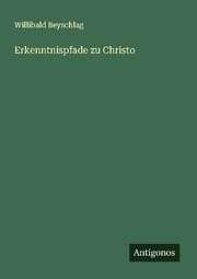 Cover von Erkenntnispfade zu Christo