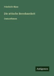Cover von Die attische Beredsamkeit