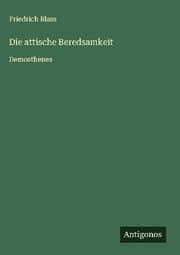 Cover von Die attische Beredsamkeit