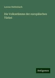 Cover von Die Volksstämme der europäischen Türkei