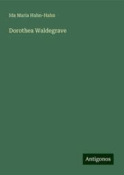 Cover von Dorothea Waldegrave