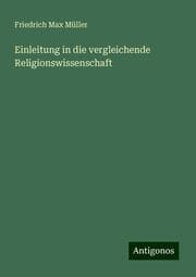 Cover von Einleitung in die vergleichende Religionswissenschaft