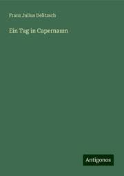 Cover von Ein Tag in Capernaum