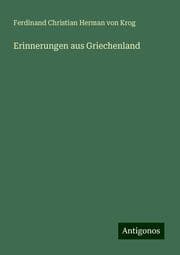 Cover von Erinnerungen aus Griechenland