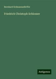 Cover von Friedrich Christoph Schlosser