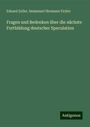 Cover von Fragen und Bedenken über die nächste Fortbildung deutscher Speculation