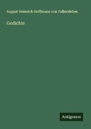 Cover von Gedichte