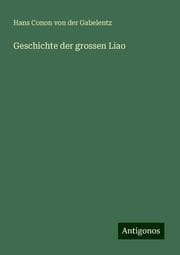 Cover von Geschichte der grossen Liao