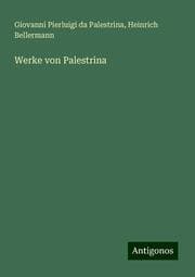 Cover von Werke von Palestrina