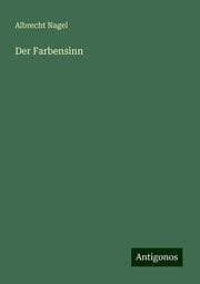 Cover von Der Farbensinn