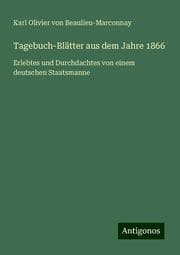 Cover von Tagebuch-Blätter aus dem Jahre 1866