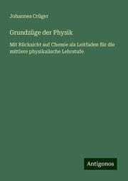 Cover von Grundzüge der Physik