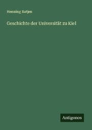 Cover von Geschichte der Universität zu Kiel