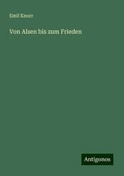 Cover von Von Alsen bis zum Frieden