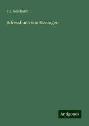 Cover von Adressbuch von Kissingen
