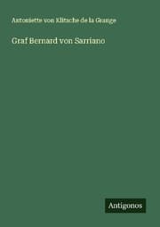 Cover von Graf Bernard von Sarriano