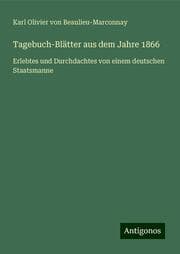 Cover von Tagebuch-Blätter aus dem Jahre 1866
