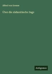 Cover von Über die südarabische Sage