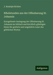 Cover von Bibelstunden aus der Offenbarung St. Johannis