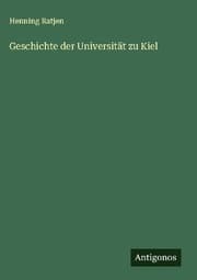 Cover von Geschichte der Universität zu Kiel