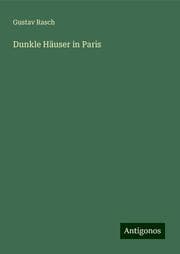 Cover von Dunkle Häuser in Paris
