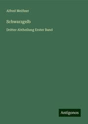 Cover von Schwarzgelb