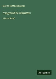 Cover von Ausgewählte Schriften
