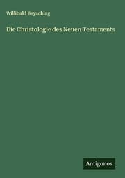 Cover von Die Christologie des Neuen Testaments