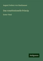 Cover von Das constitutionelle Princip