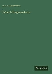 Cover von Ueber Iritis gonorrhoica