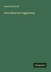 Cover von Arme Mann im Toggenburg