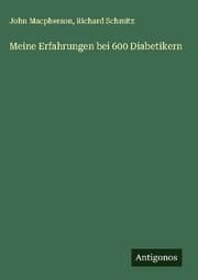Cover von Meine Erfahrungen bei 600 Diabetikern