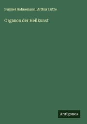 Cover von Organon der Heilkunst