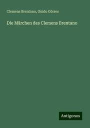 Cover von Die Märchen des Clemens Brentano