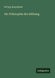Cover von Die Philosophie der Erlösung