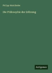 Cover von Die Philosophie der Erlösung