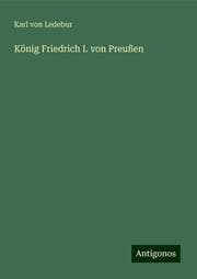 Cover von König Friedrich I. von Preußen