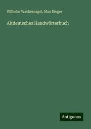 Cover von Altdeutsches Handwörterbuch