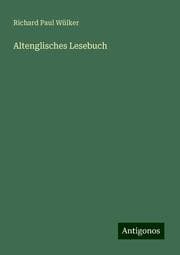 Cover von Altenglisches Lesebuch