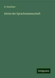 Cover von Abriss der Sprachwissenschaft