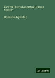 Cover von Denkwürdigkeiten